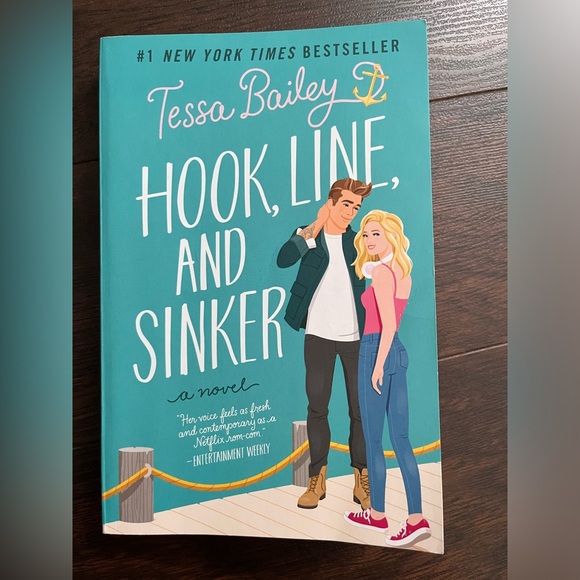 Tessa Bailey books. It Happened One Summer and Hook, Line, and Sinker. - Picture 4 of 5
